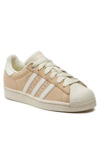 Adidas - adidas Sneakersy Superstar W IE3039 Beżowy. Kolor: beżowy. Materiał: skóra. Model: Adidas Superstar #3