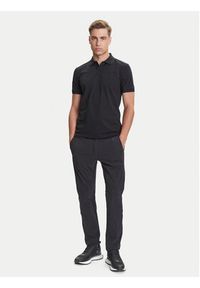 BOSS Polo Paul 50506193 Czarny Slim Fit. Typ kołnierza: polo. Kolor: czarny. Materiał: bawełna #5