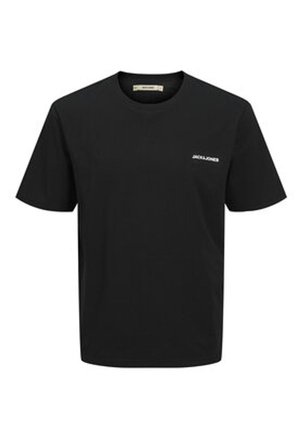 Jack & Jones Piżama Everest 12273633 Czarny Standard Fit. Kolor: czarny. Materiał: bawełna