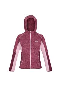 Regatta - Bluza Z Kapturem I Suwakiem Damska Walbury IV. Typ kołnierza: kaptur. Kolor: fioletowy, różowy, wielokolorowy. Sezon: zima. Styl: sportowy. Sport: turystyka piesza #1
