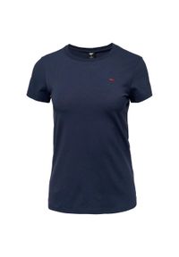 Hi-tec - Koszulka Damska Playo II Slim. Kolor: niebieski. Sport: turystyka piesza #1