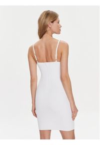 MICHAEL Michael Kors Sukienka codzienna MR4825433D Biały Slim Fit. Okazja: na co dzień. Kolor: biały. Materiał: wiskoza. Typ sukienki: proste. Styl: casual #5