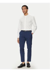 BOSS Koszula H-HANK-S-STAN-C3-252 50539176 Biały Slim Fit. Kolor: biały. Materiał: bawełna