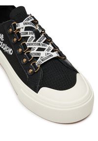 Love Moschino - LOVE MOSCHINO Sneakersy JA15022G1LIYG000 Czarny. Kolor: czarny. Materiał: materiał #5