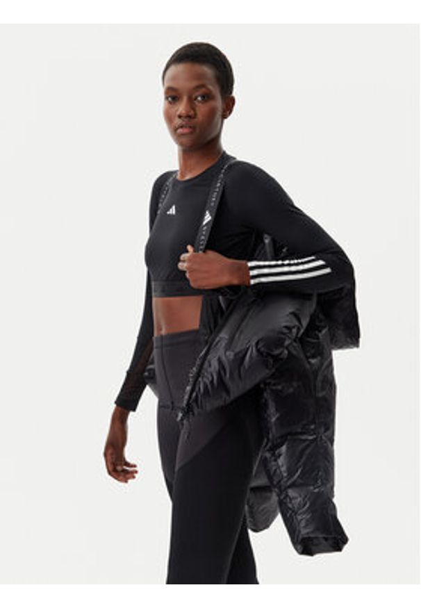 Adidas by Stella McCartney - adidas by Stella McCartney Kurtka zimowa Winter IW9842 Czarny Loose Fit. Kolor: czarny. Materiał: syntetyk. Sezon: zima