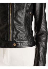 Marciano Guess Kurtka skórzana 6RGL09 7133A Czarny Regular Fit. Kolor: czarny. Materiał: skóra #5