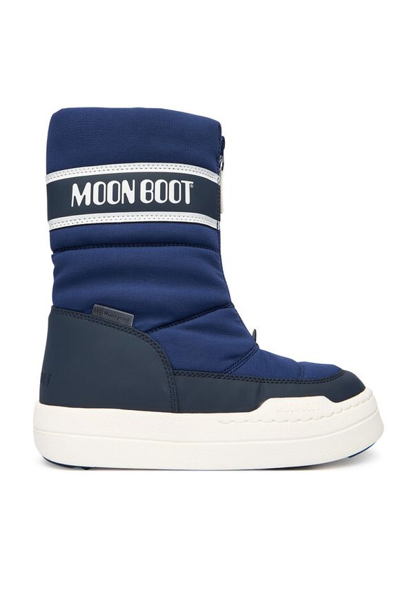 Śniegowce Moon Boot. Kolor: niebieski