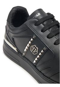 Philipp Plein - PHILIPP PLEIN Sneakersy AADS USC0658 PLE010N Czarny. Kolor: czarny. Materiał: skóra #4