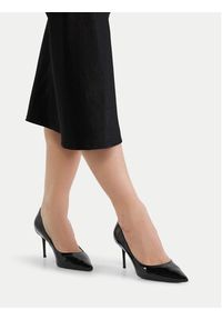 Gino Rossi Szpilki FRIDA-V1525-833-1 Czarny. Kolor: czarny. Materiał: skóra, lakier. Obcas: na szpilce #5