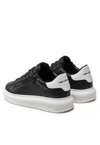 Karl Lagerfeld - KARL LAGERFELD Sneakersy KL52564 Czarny. Kolor: czarny. Materiał: skóra
