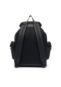 Calvin Klein Jeans Plecak Cargo Flap Backpack 43 LV04G3077G Czarny. Kolor: czarny. Materiał: skóra #4