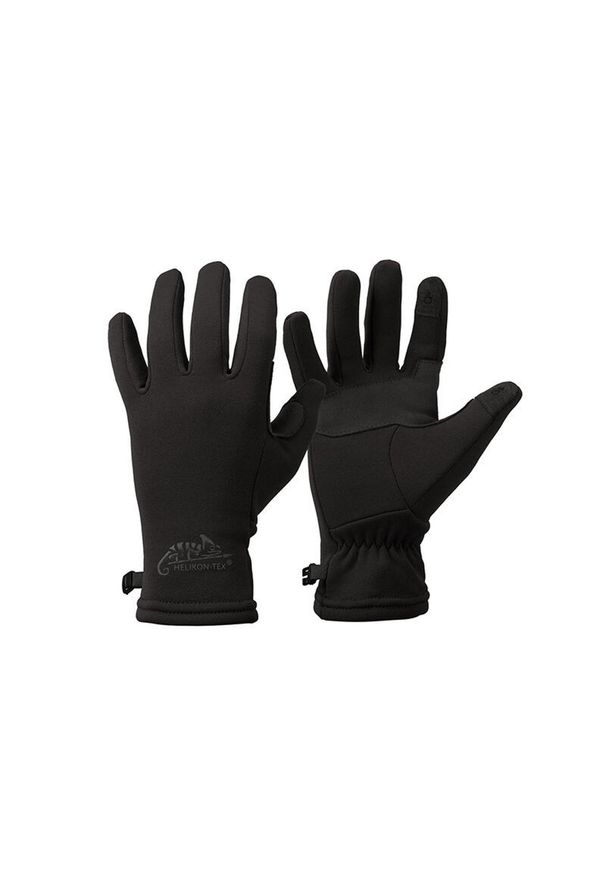 Helikon-Tex - Rękawice turystyczne jesienno zimowe Tracker Outback. Kolor: czarny. Materiał: tkanina. Sezon: zima, jesień. Sport: turystyka piesza