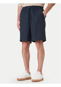Guess Szorty sportowe F6GD01 WN202 Granatowy Regular Fit. Kolor: niebieski. Materiał: syntetyk. Styl: sportowy #1