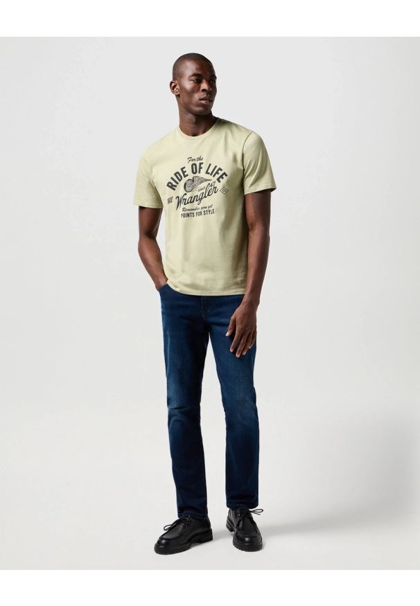 Wrangler - MESKA KOSZULKA WRANGLER AMERICANA TEE TEA 112362789