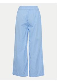 Fransa Spodnie materiałowe 20614576 Niebieski Relaxed Fit. Kolor: niebieski. Materiał: bawełna #3