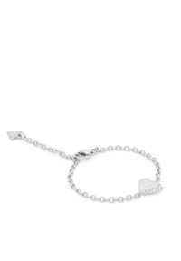 Guess Bransoletka JUBB06 088JW Srebrny. Materiał: metalowe. Kolor: srebrny #1