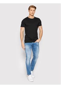 Lacoste Komplet 3 t-shirtów TH3321 Czarny Slim Fit. Kolor: czarny. Materiał: bawełna #3