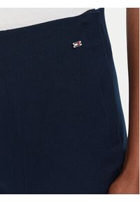 TOMMY HILFIGER - Tommy Hilfiger Spodnie materiałowe WW0WW51745 Granatowy Slim Fit. Kolor: niebieski. Materiał: bawełna #2