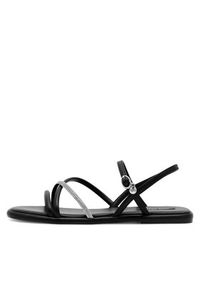 Nine West Sandały 123AL1740-1 Czarny. Kolor: czarny. Materiał: syntetyk, skóra #5