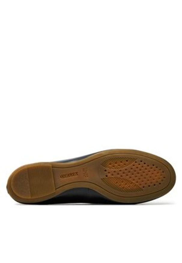 Geox Baleriny D Palmaria D25MUB 000TU C9997 Czarny. Kolor: czarny. Materiał: skóra