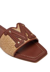 Marciano Guess Klapki 5GGZ39 7329A Brązowy. Kolor: brązowy. Materiał: skóra