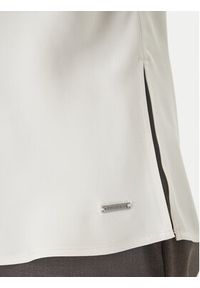 Calvin Klein Bluzka LV044F161G Biały Regular Fit. Kolor: biały. Materiał: wiskoza #5