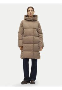 Vero Moda Płaszcz zimowy Stella 10300030 Beżowy Loose Fit. Kolor: beżowy. Materiał: syntetyk. Sezon: zima #3