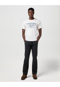 Wrangler - MESKA KOSZULKA WRANGLER AMERICANA TEE WORN WHITE 112371417 #5