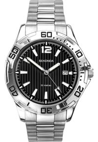 Zegarek Sekonda Zegarek męski Sekonda 1171 srebrny. Kolor: srebrny #1