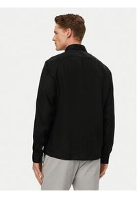 BOSS Koszula H-Liam 50556077 Czarny Regular Fit. Kolor: czarny. Materiał: len #4