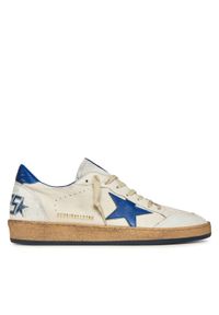 GOLDEN GOOSE - Golden Goose Sneakersy Ball Star GMF00117.F002198.10327 Écru. Materiał: skóra