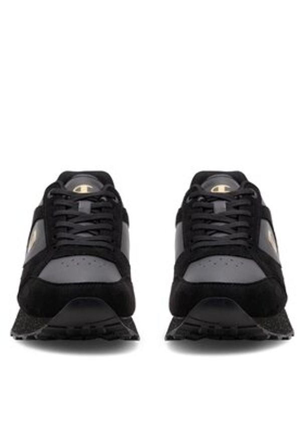Champion Sneakersy RR CHAMP II PLAT METAL S11615-KK002 Czarny. Kolor: czarny. Materiał: skóra