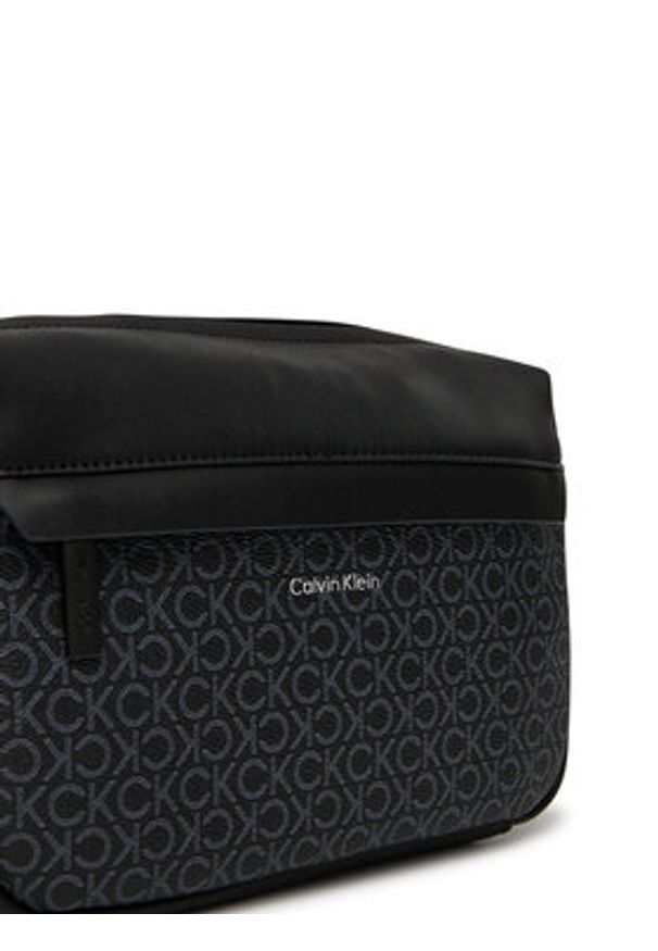 Calvin Klein Saszetka Ck Must Mono Camera Bag LV04D3088G Czarny. Kolor: czarny. Materiał: skóra