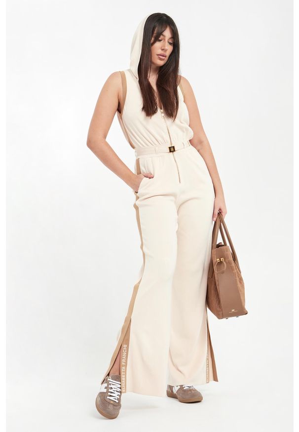 Elisabetta Franchi - Kombinezon damski z kapturem ELISABETTA FRANCHI
