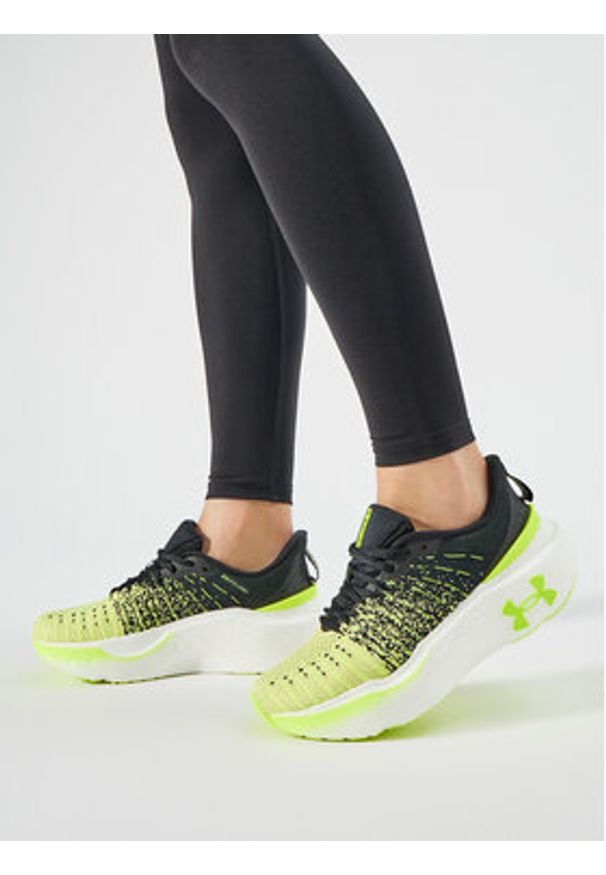 Under Armour Buty do biegania Infinite Elite 3027199-004 Czarny. Kolor: czarny. Materiał: materiał