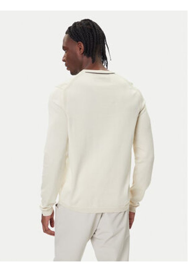 BOSS Sweter K_Ever-X 50541940 Beżowy Regular Fit. Kolor: beżowy. Materiał: bawełna