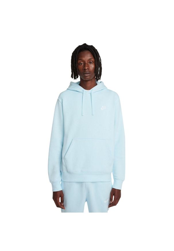 Nike - Bluza Z Polaru Dla Dorosłych Unisex Sportswear Club. Kolor: niebieski. Materiał: polar
