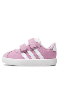 Adidas - adidas Sneakersy VL Court 3.0 ID9160 Fioletowy. Kolor: fioletowy