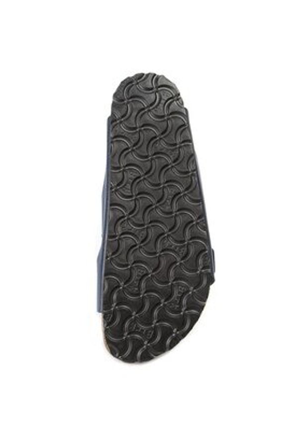 Birkenstock Klapki Arizona Birko-Flor 051753 Granatowy. Kolor: niebieski. Materiał: skóra