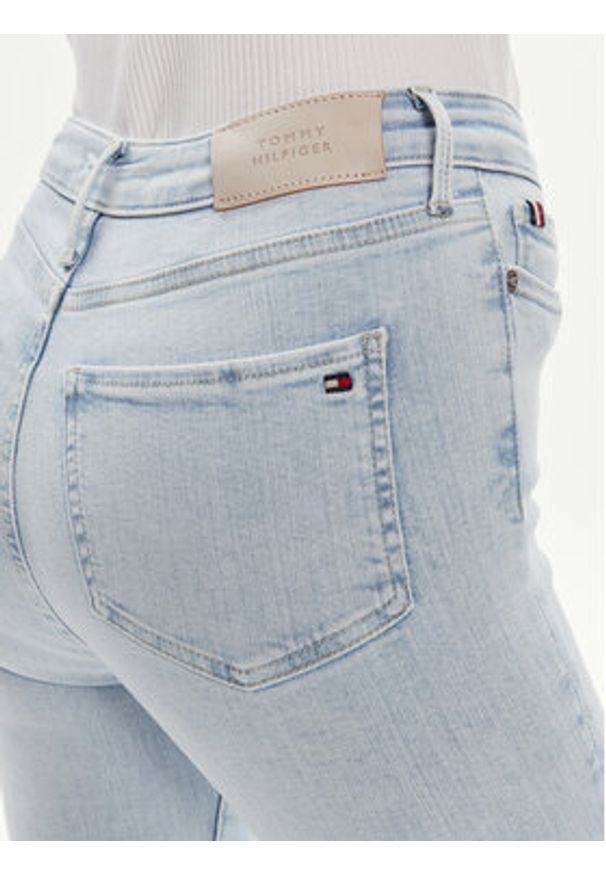TOMMY HILFIGER - Tommy Hilfiger Jeansy Harlem WW0WW41311 Błękitny Skinny Fit. Kolor: niebieski