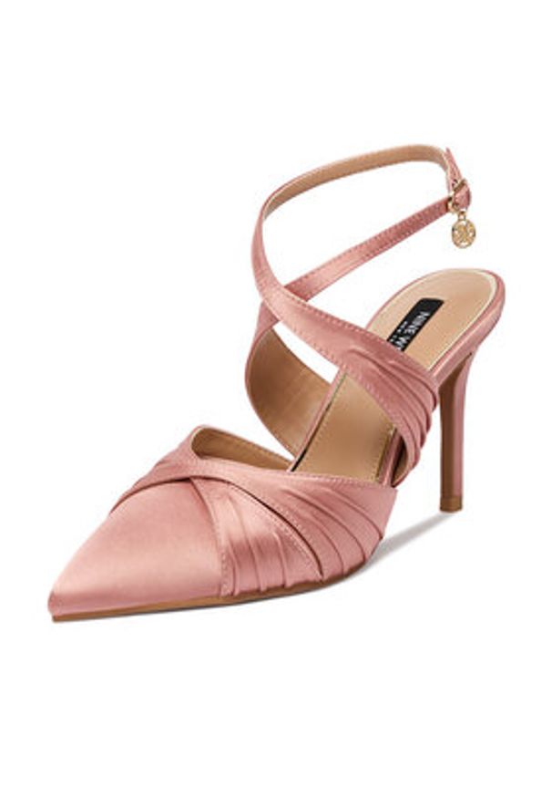Nine West Szpilki CEO-259-73 02 Różowy. Kolor: różowy. Materiał: materiał. Obcas: na szpilce