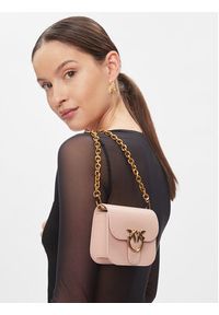Pinko Torebka Love Bell Micro AI 23-24 PCPL 100049 A14P Różowy. Kolor: różowy. Materiał: skórzane #4