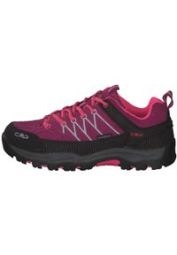 Buty juniorskie CMP Rigel Low Wp. Kolor: różowy. Styl: sportowy. Sport: turystyka piesza