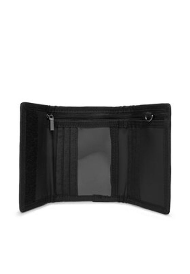 Blauer Duży Portfel Męski S5STRAP01/SPL Czarny. Kolor: czarny. Materiał: materiał