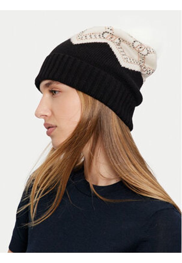 Liu Jo Czapka TF4297 MS55L Czarny. Kolor: czarny. Materiał: materiał