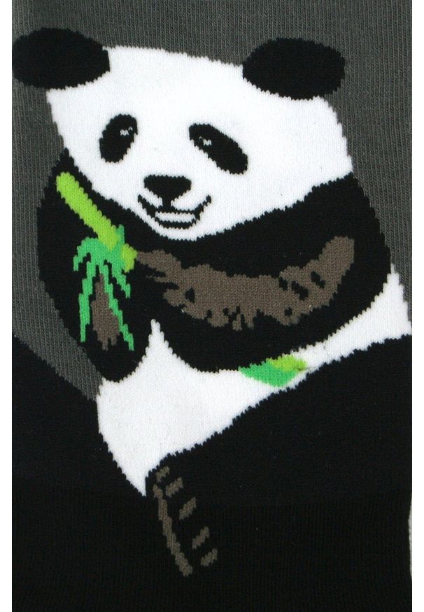 His Story - Tematyczne Skarpetki Bawełniane - Panda z Bambusem. Materiał: elastan, bawełna, poliamid