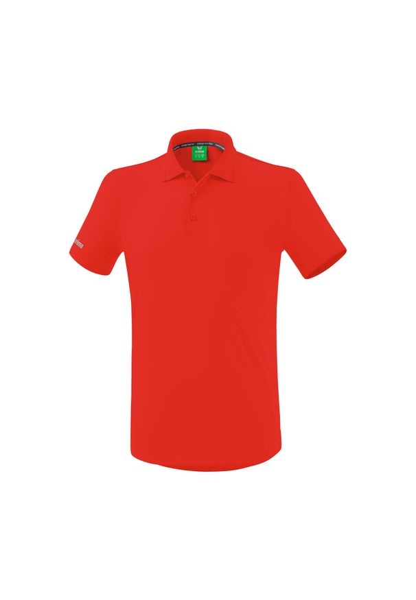 ERIMA - Koszulka polo dla dzieci Erima Fonctionnel. Typ kołnierza: polo. Kolor: czerwony. Styl: sportowy
