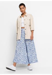 bonprix - Spodnie palazzo. Kolor: biały #3