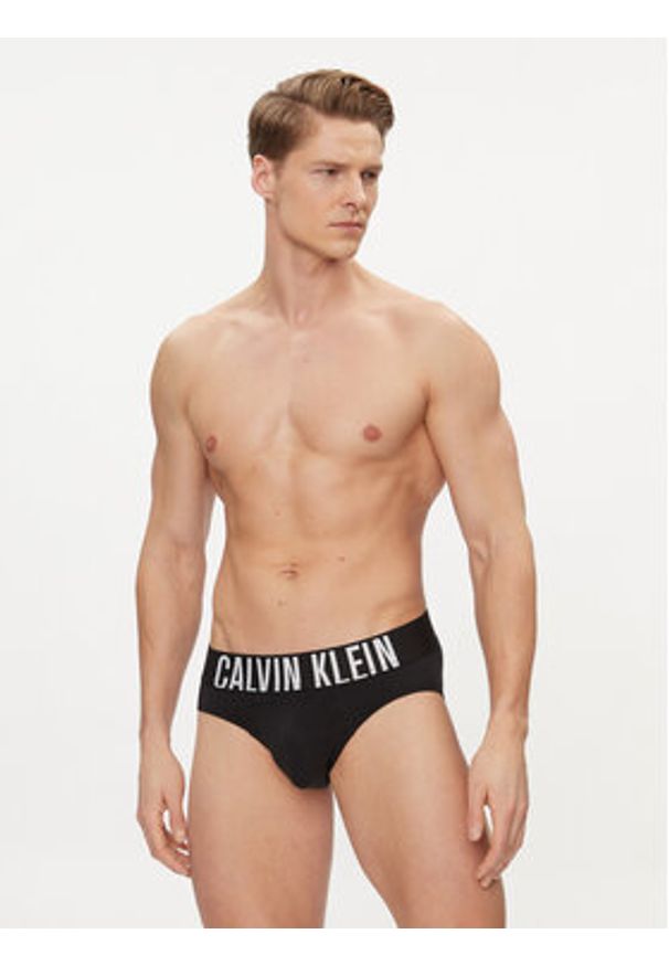 Calvin Klein Underwear Komplet slipów 000NB3607A Czarny. Kolor: czarny. Materiał: bawełna