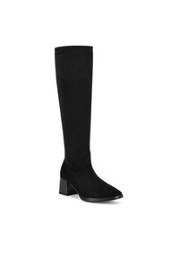 Remonte Kozaki D0V82-02 Czarny. Kolor: czarny. Materiał: materiał #2